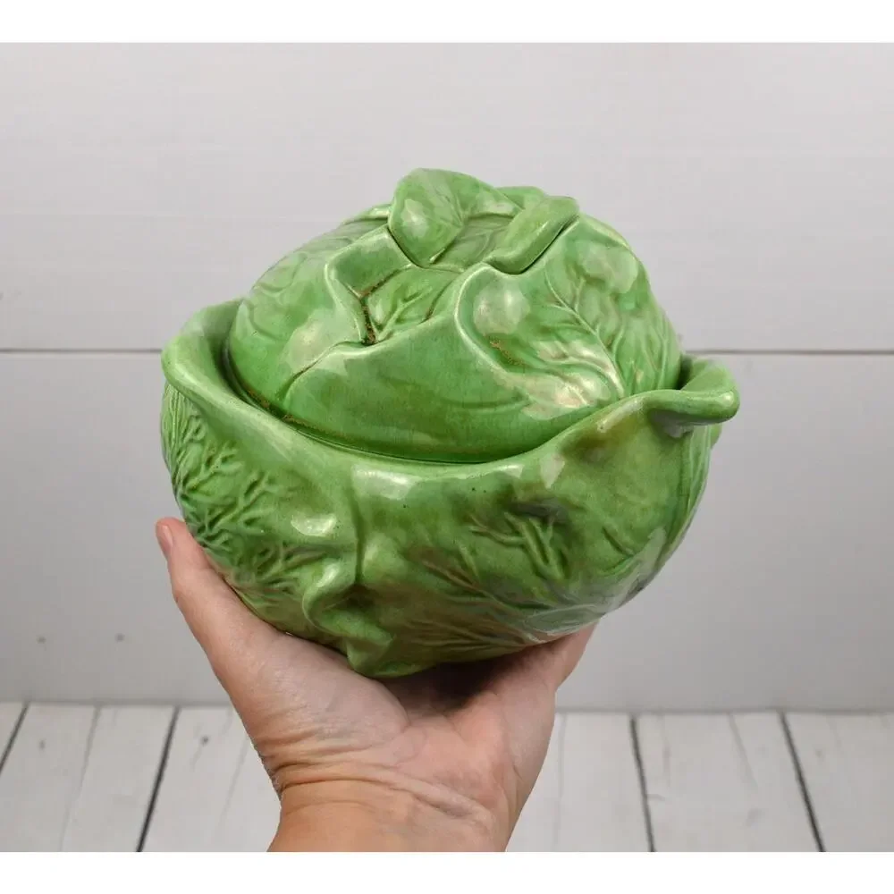 Vintage Holland Mold Cabbage Lidded Tureen